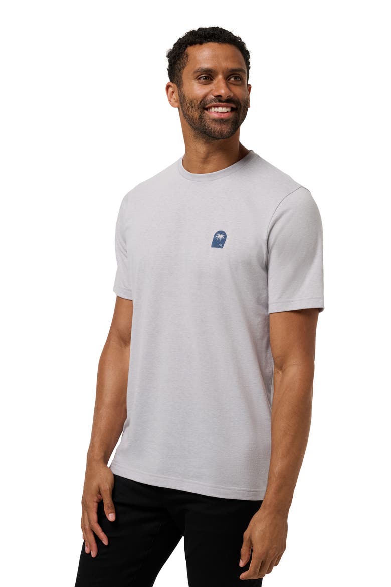Top Places Logo T-Shirt, Alternate, color, HEATHER LIGHT GREY