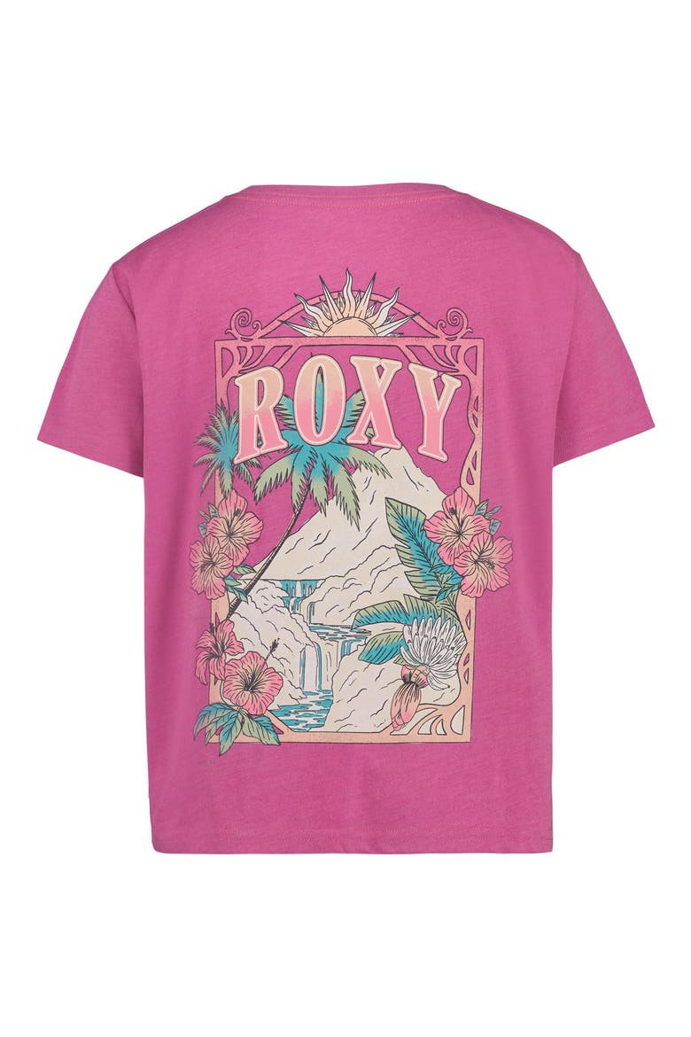 Kids' Peak Blossom Graphic T-Shirt, Alternate, color, PURPLE ORCHID HEATHER
