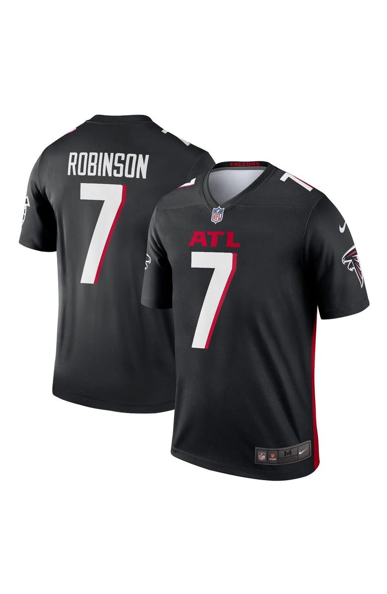 Nike Men's Nike Bijan Robinson Black Atlanta Falcons Legend Jersey, Alternate, color, Black