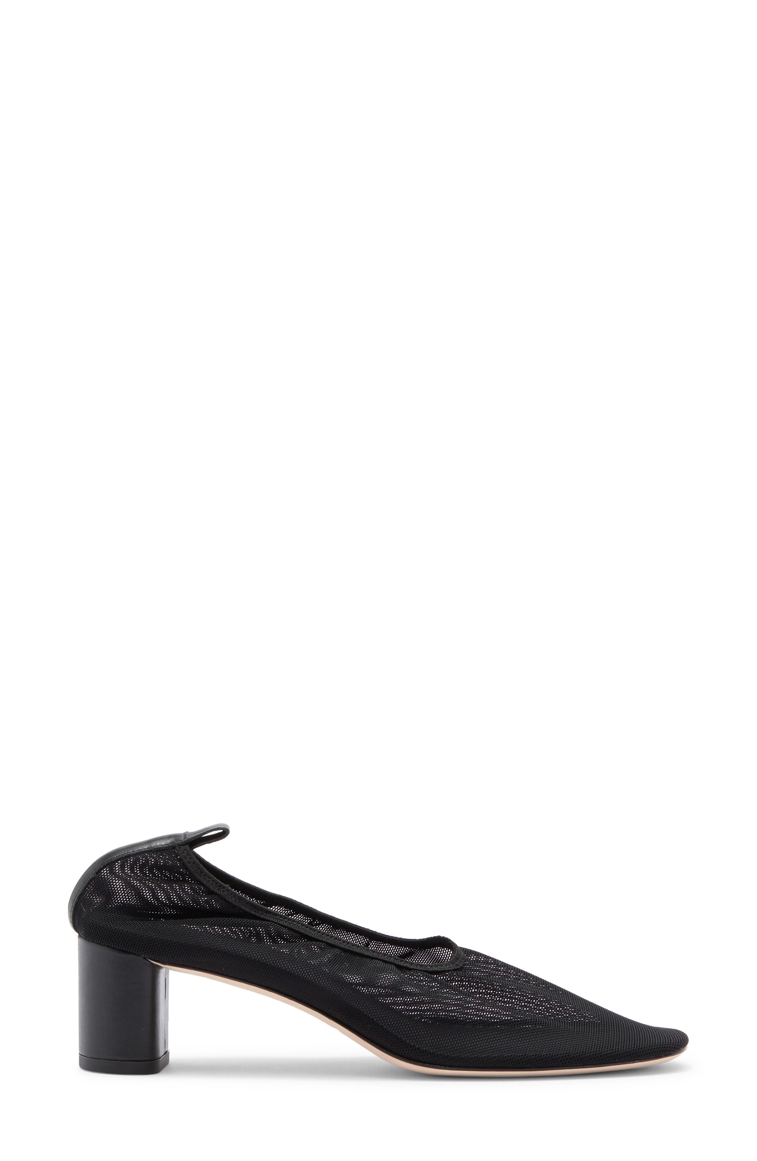 Reformation Betsy Illusion Mesh Pump, Alternate, color, 