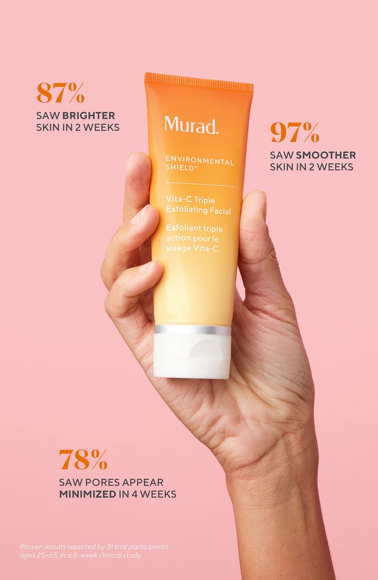 Murad<sup>®</sup> Vita-C Triple Exfoliating Facial Scrub, Alternate, color,