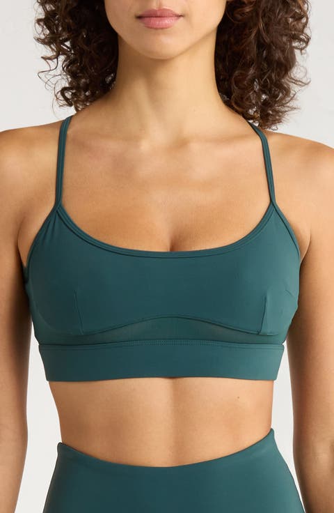 Sculpt Mesh Inset Sports Bra