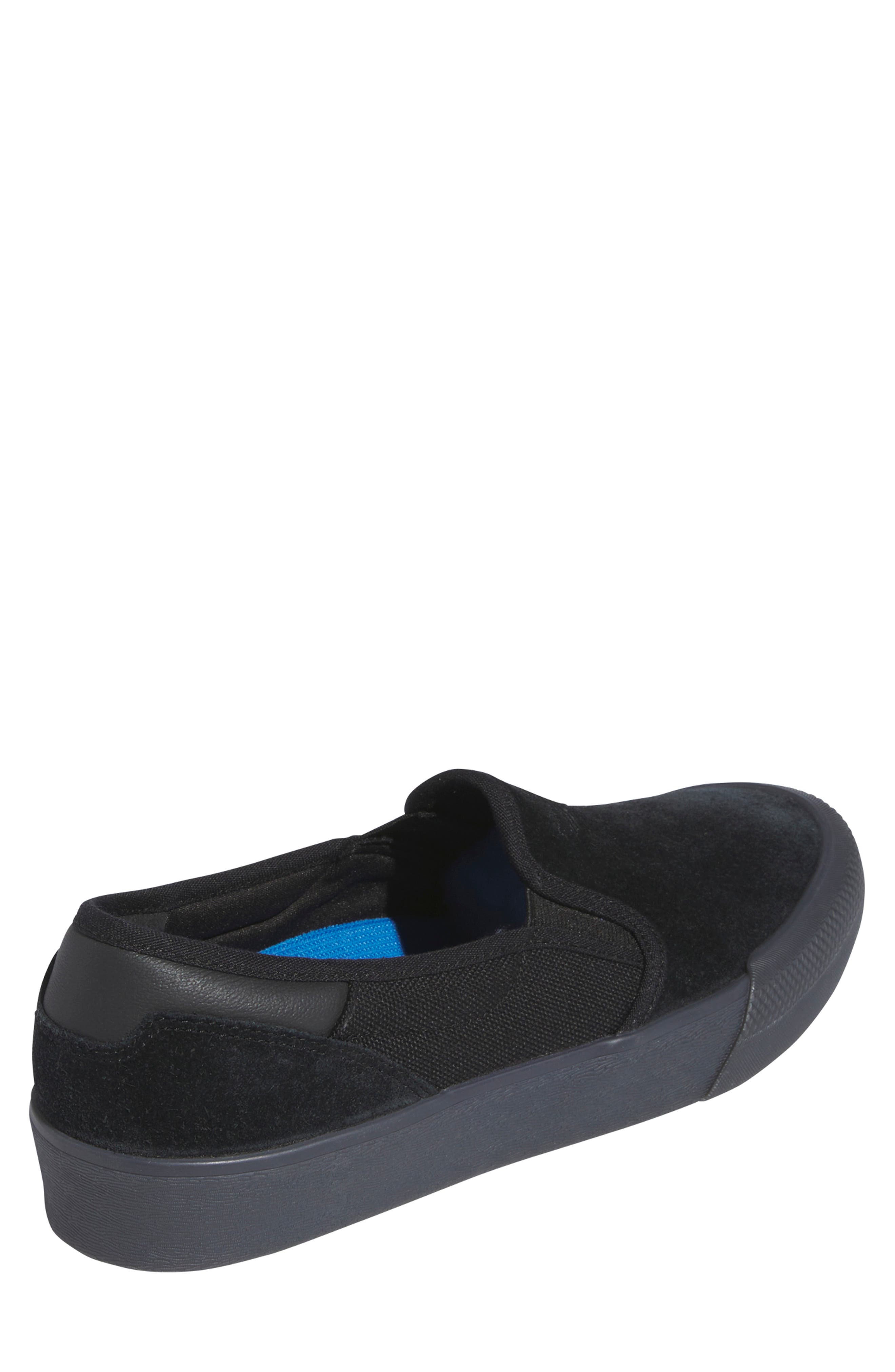 adidas Shmoofoil Slip-On Sneaker, Alternate, color, Black/ Carbon/ Black