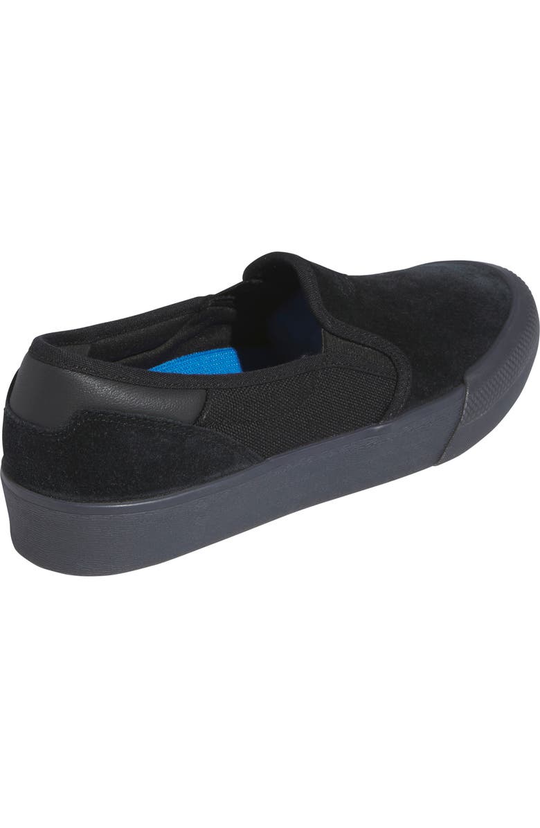 adidas Shmoofoil Slip-On Sneaker, Alternate, color, Black/ Carbon/ Black