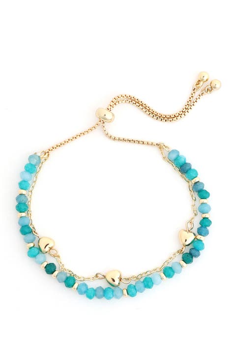 Turquoise Double Chain Bracelet