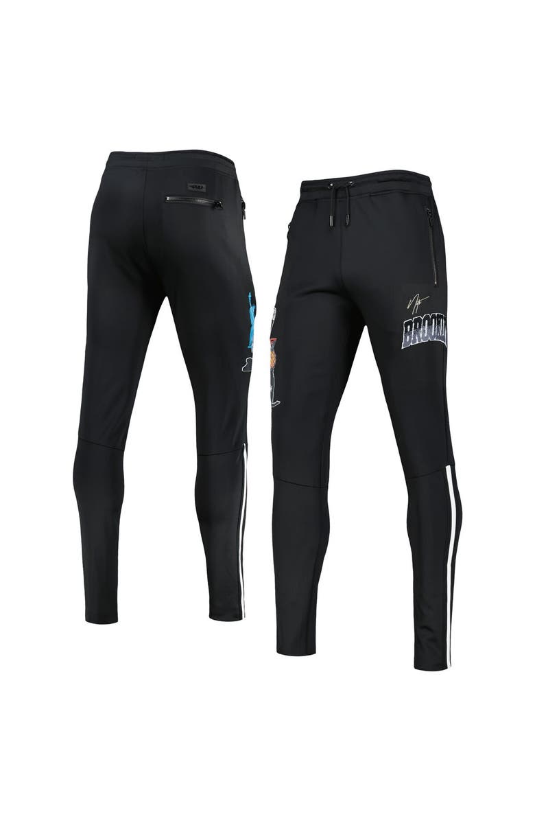 PRO STANDARD Men's Pro Standard Black Brooklyn Nets Hometown Track Pants, Main, color, Black