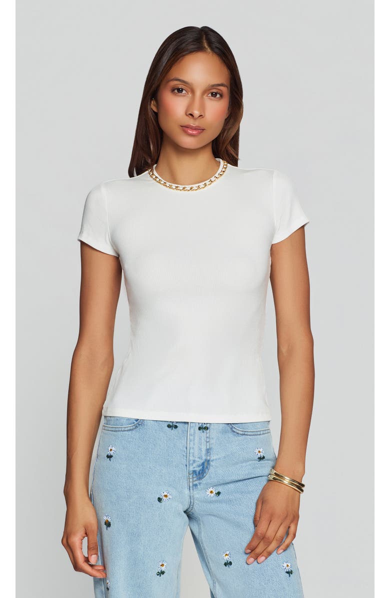 Generation Love Tate Chain Top, Main, color, White