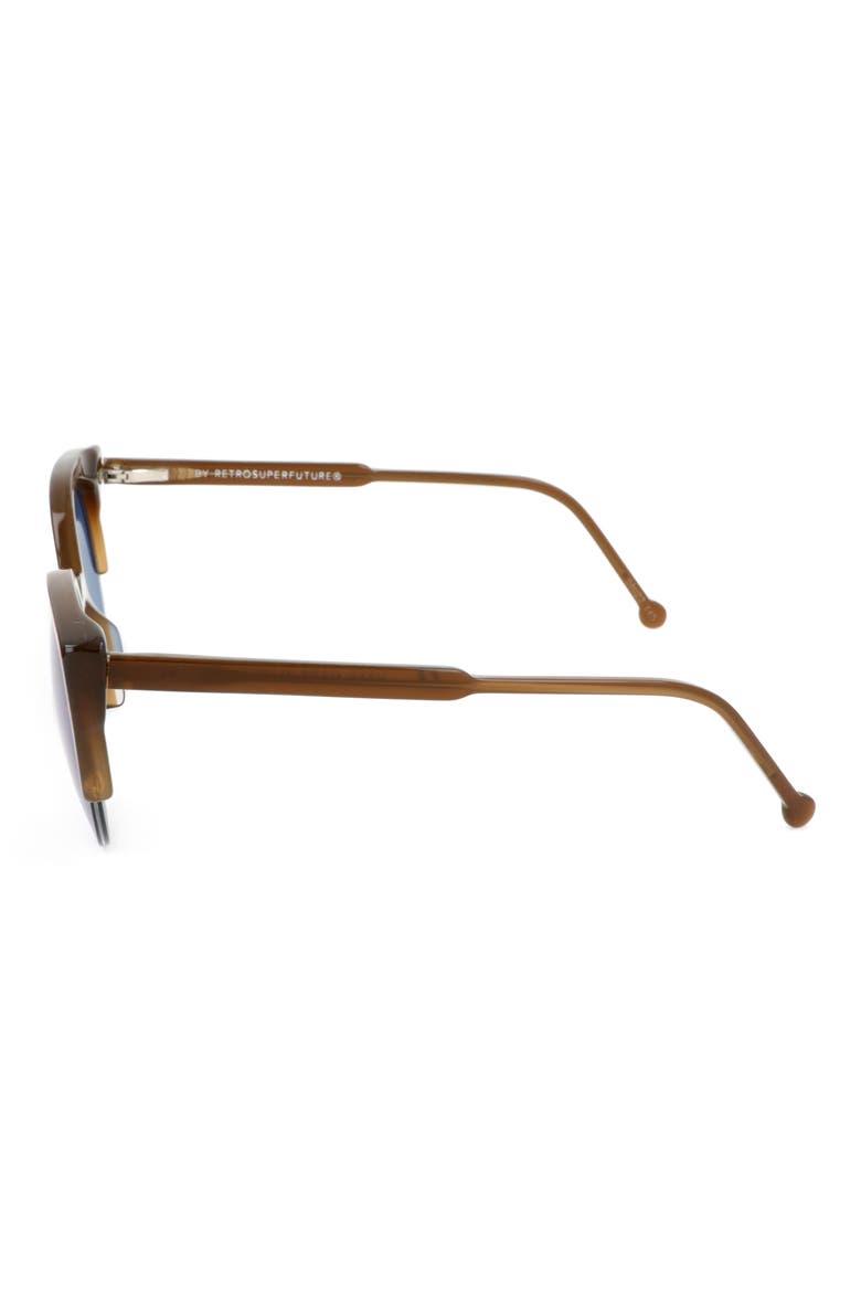 51mm Cat Eye Sunglasses, Alternate, color, BROWN