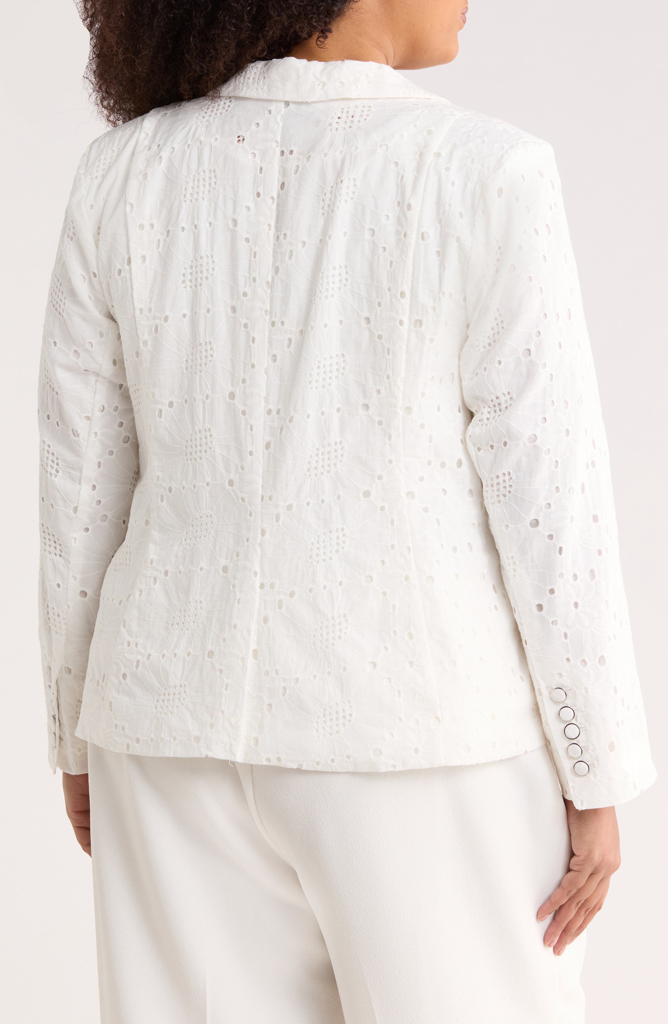 Eyelet Lace Blazer - image 2