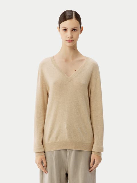 Timeless Cashmere V-Neck Sweater