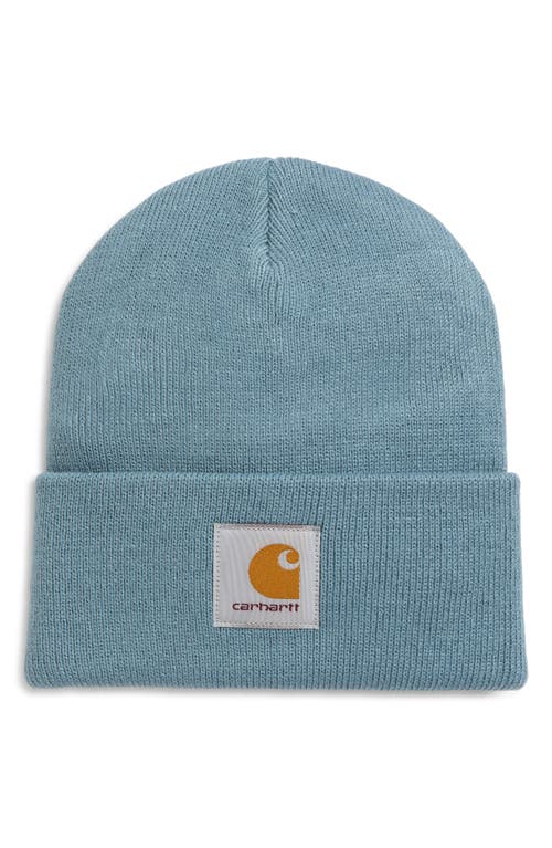 Carhartt Work In Progress Short Watch Beanie In Blue