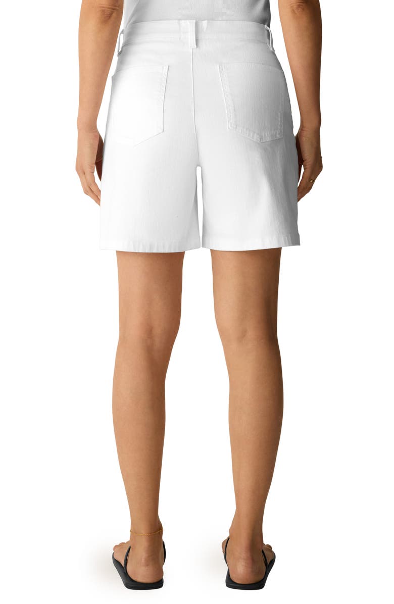 Eileen Fisher High Waist Denim Shorts, Alternate, color,