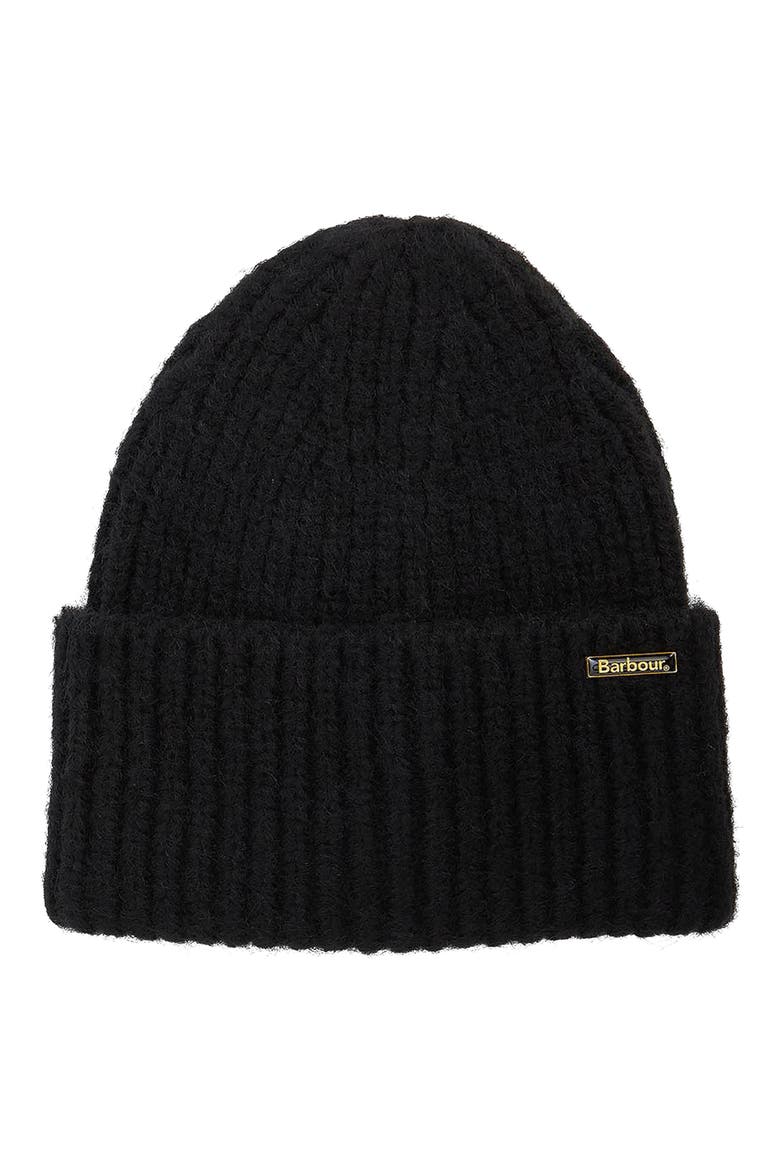 Meryl Cuff Beanie, Main, color, BLACK
