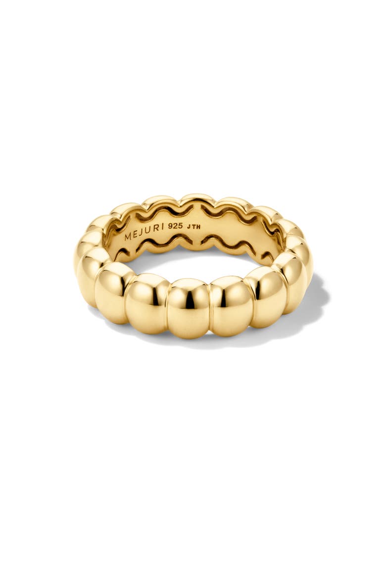 Puffy Stacker Ring, Main, color, 18k Gold Vermeil
