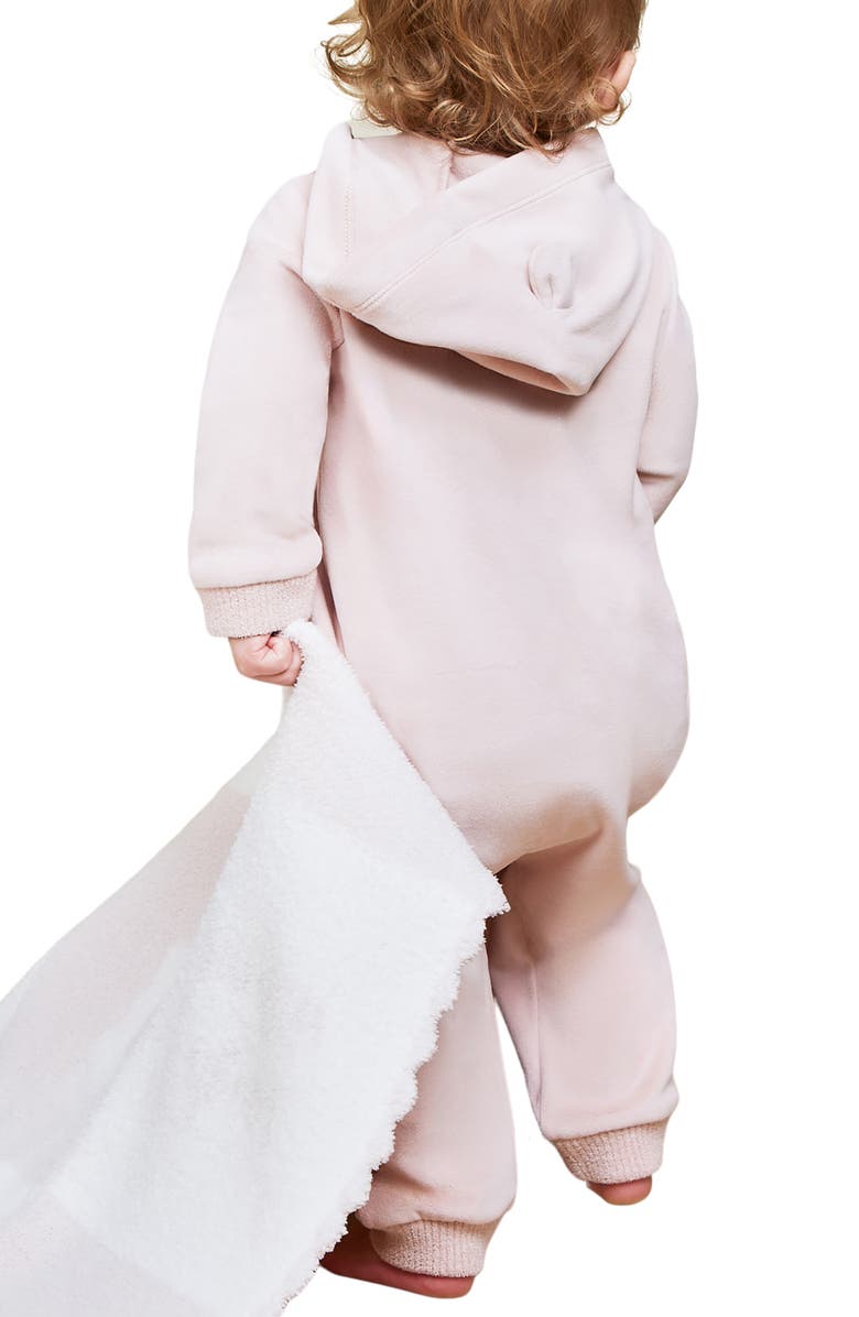 Barefoot Dreams<sup>®</sup> LuxeChic<sup>®</sup> Baby Bear Jumpsuit, Alternate, color, 
