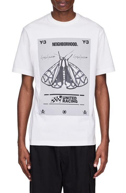 x Yohji Yamamoto NBHD GFX Cotton Graphic T-Shirt