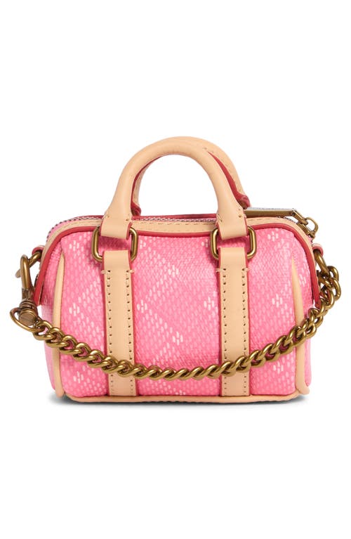Kurt Geiger London Camden Boston Duffle Bag In Pink