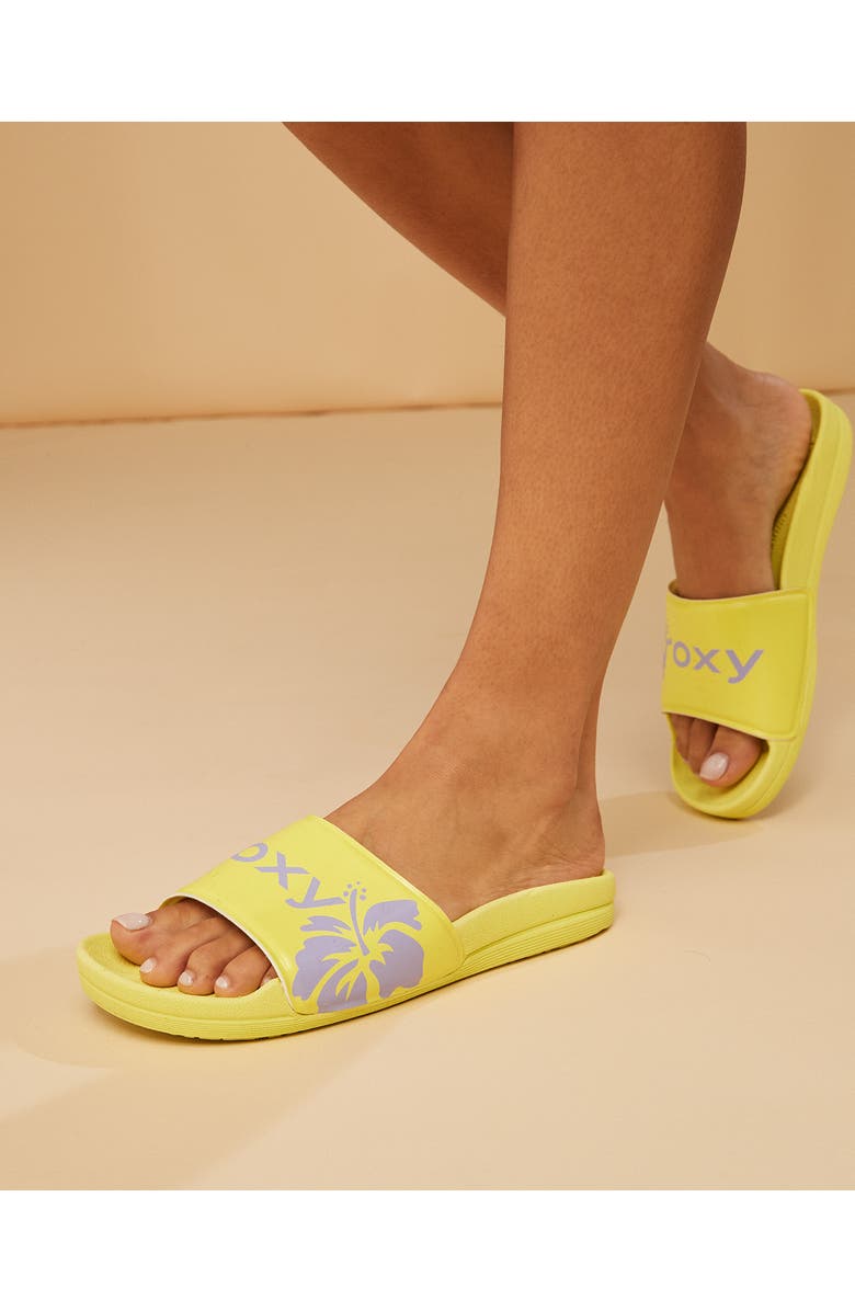 Roxy Surf Kind Kate Slippy LX Slide Sandal, Alternate, color,