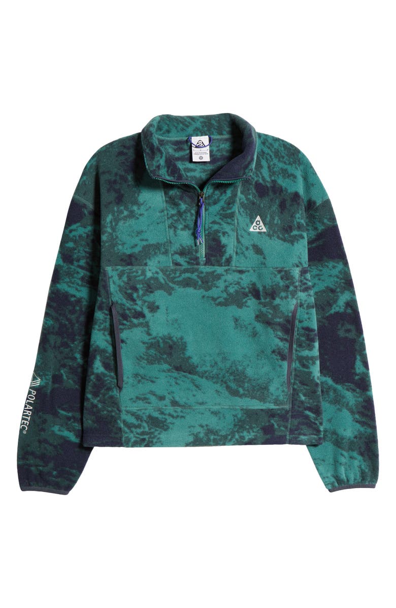 Nike ACG Wolf Tree Oversize Polartec<sup>®</sup> Fleece Half Zip Pullover, Alternate, color, 