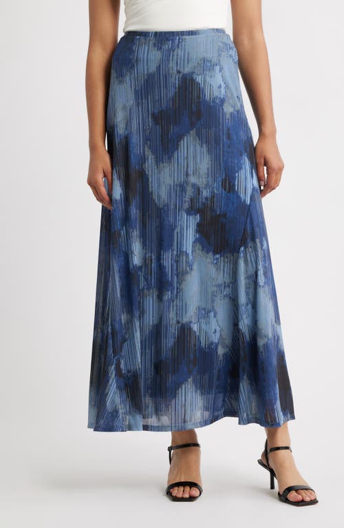City Blues Belle Maxi Skirt In Blue