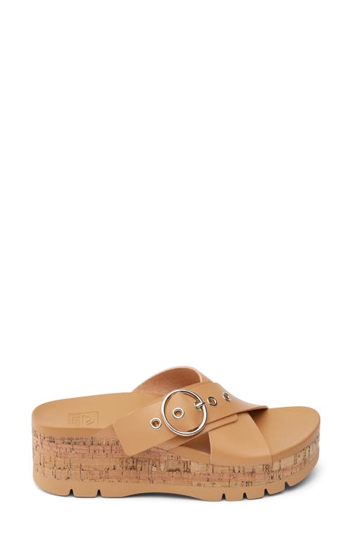 Reef Vista Higher Gia Platform Wedge Slide Sandal