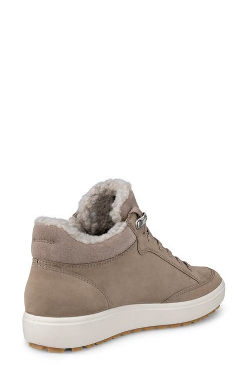 Ecco Soft 7 Tred Fleece Lined Sneaker In Animal Print