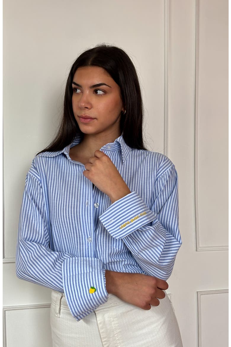 The Hamptons Shirt, Alternate, color, BLUE