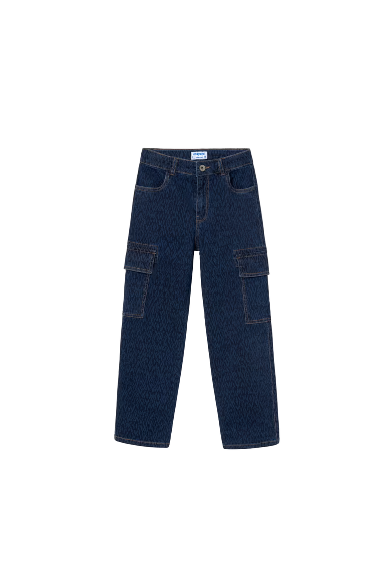 Cargo Jeans, Main, color, Blue Denim