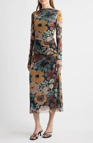 Cleobella Katya Long Sleeve Midi Dress