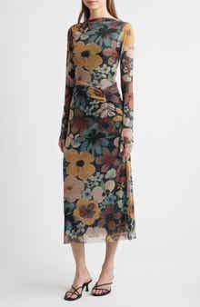 Cleobella Katya Long Sleeve Midi Dress