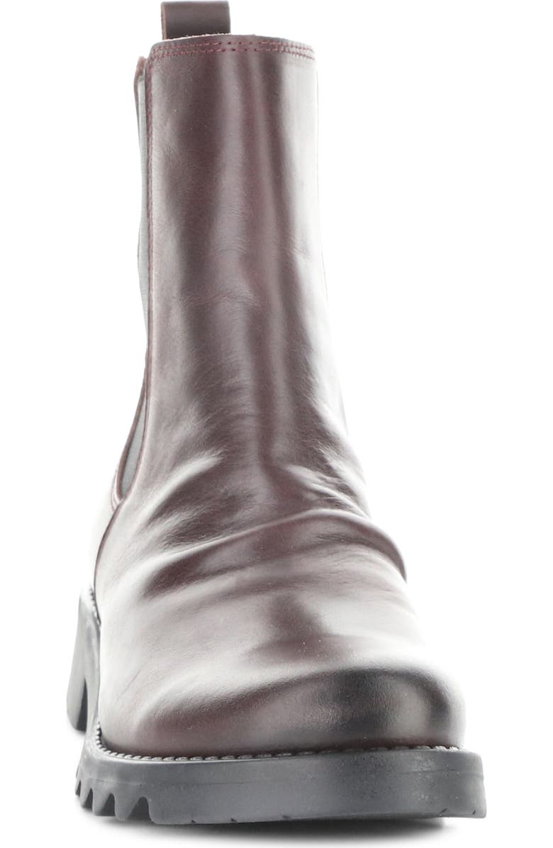 Fly London Rafy Chelsea Boot, Alternate, color, Wine