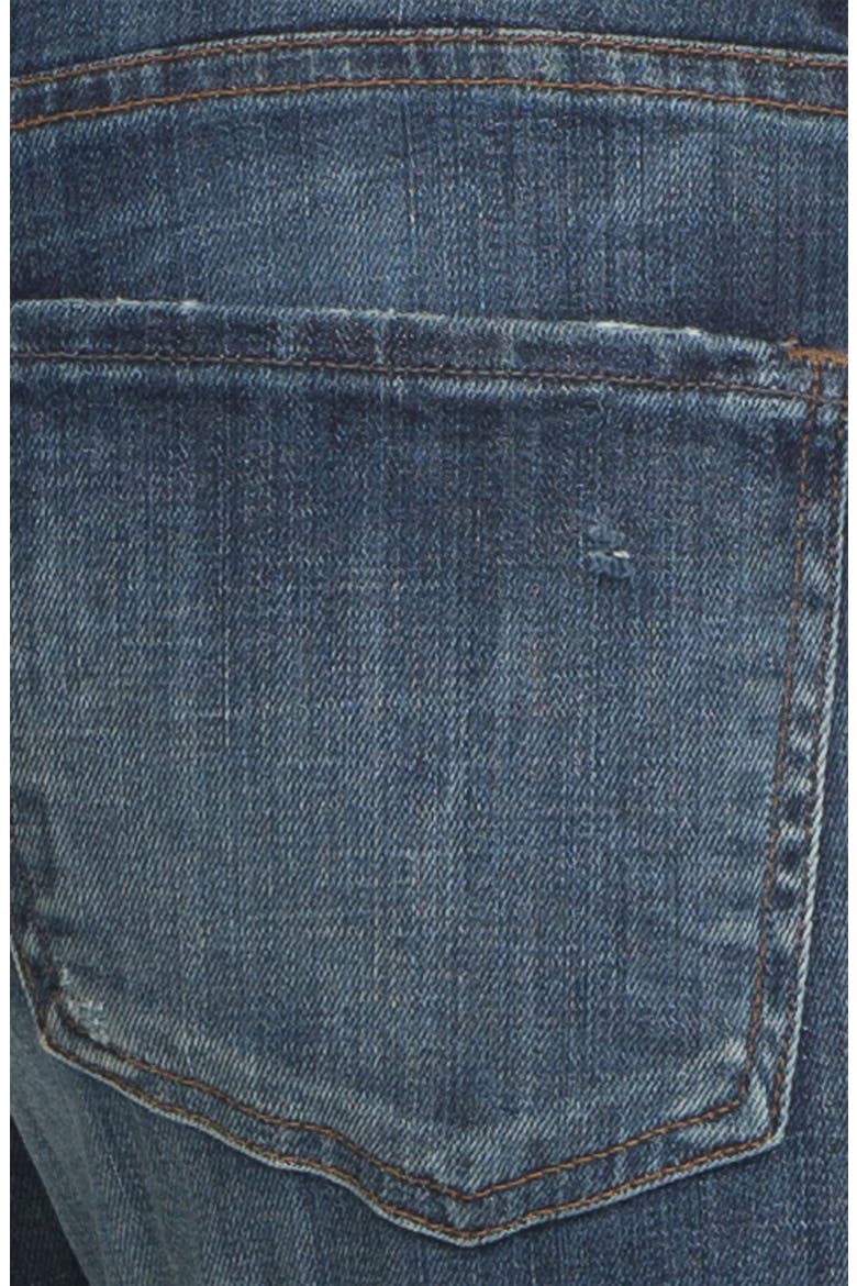 'Dylan' Crop Relaxed Fit Jeans, Alternate, color, DRAMA
