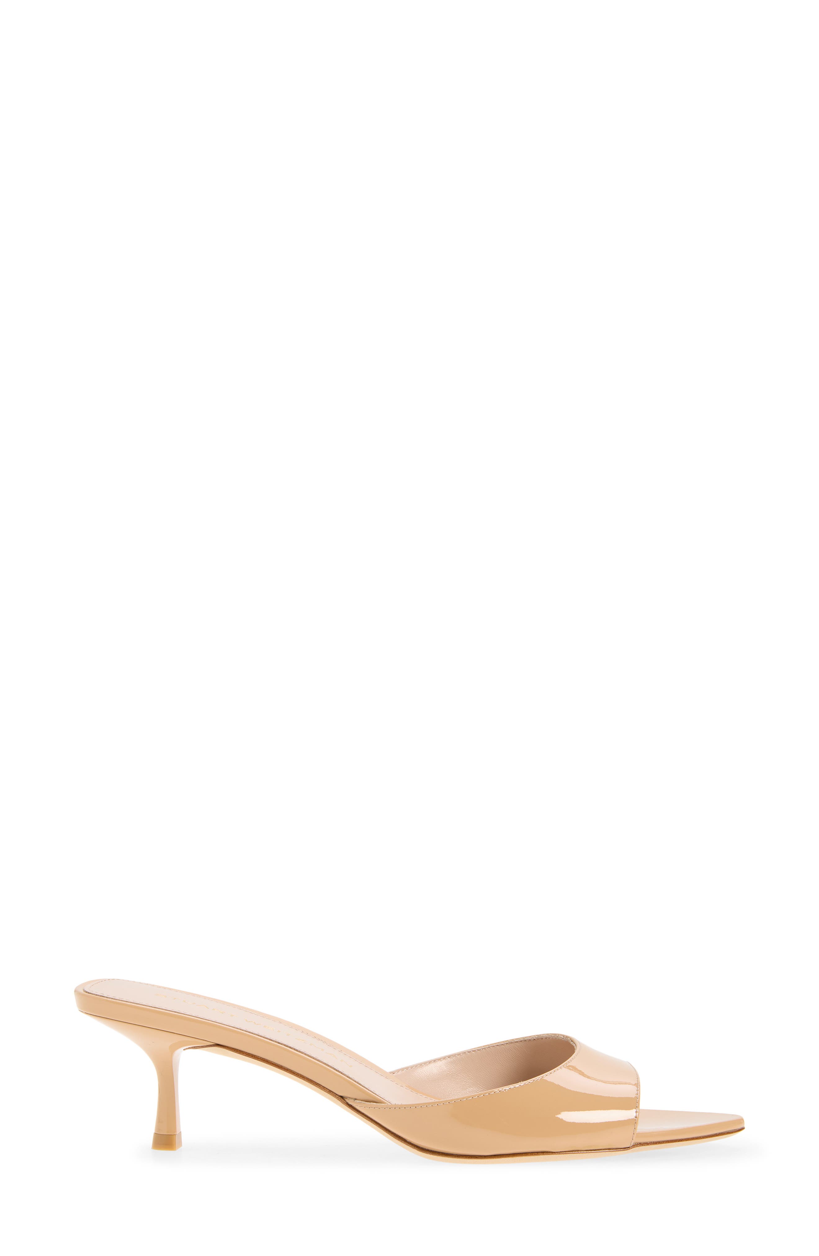 Stuart Weitzman Lexington Mule 50, Alternate, color, Adobe