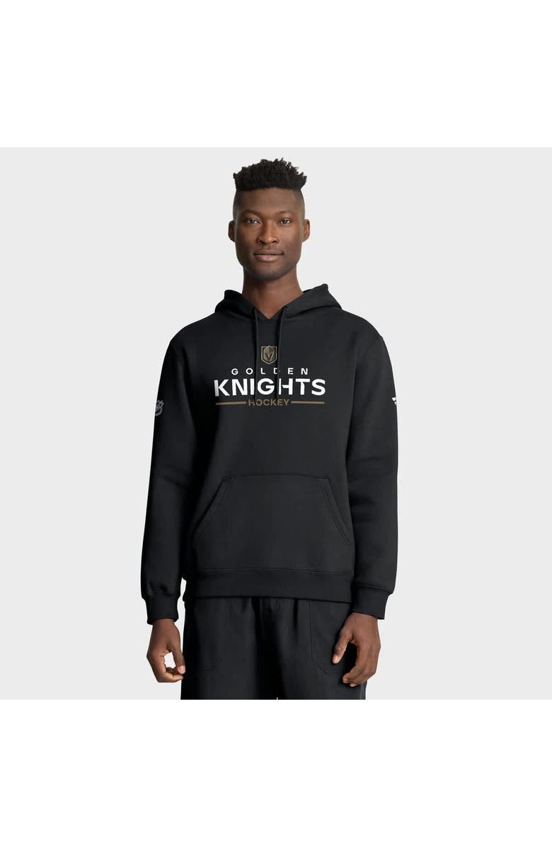 FANATICS Men
s Fanatics Black Vegas Golden Knights Authentic Pro Primary Hoodie, Main, color, Black