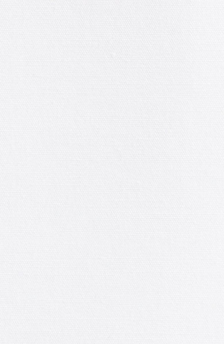 Sandy Liang Copellia Cotton Poplin Sleeveless Minidress, Alternate, color, White