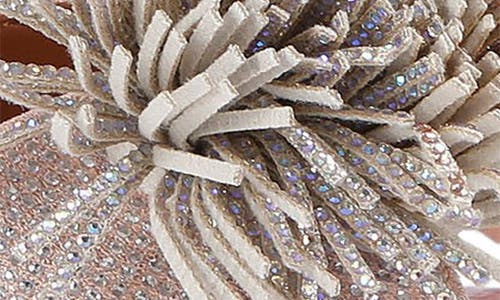 Kurt Geiger London Pom Pom Ankle Wrap Sandal In Gray