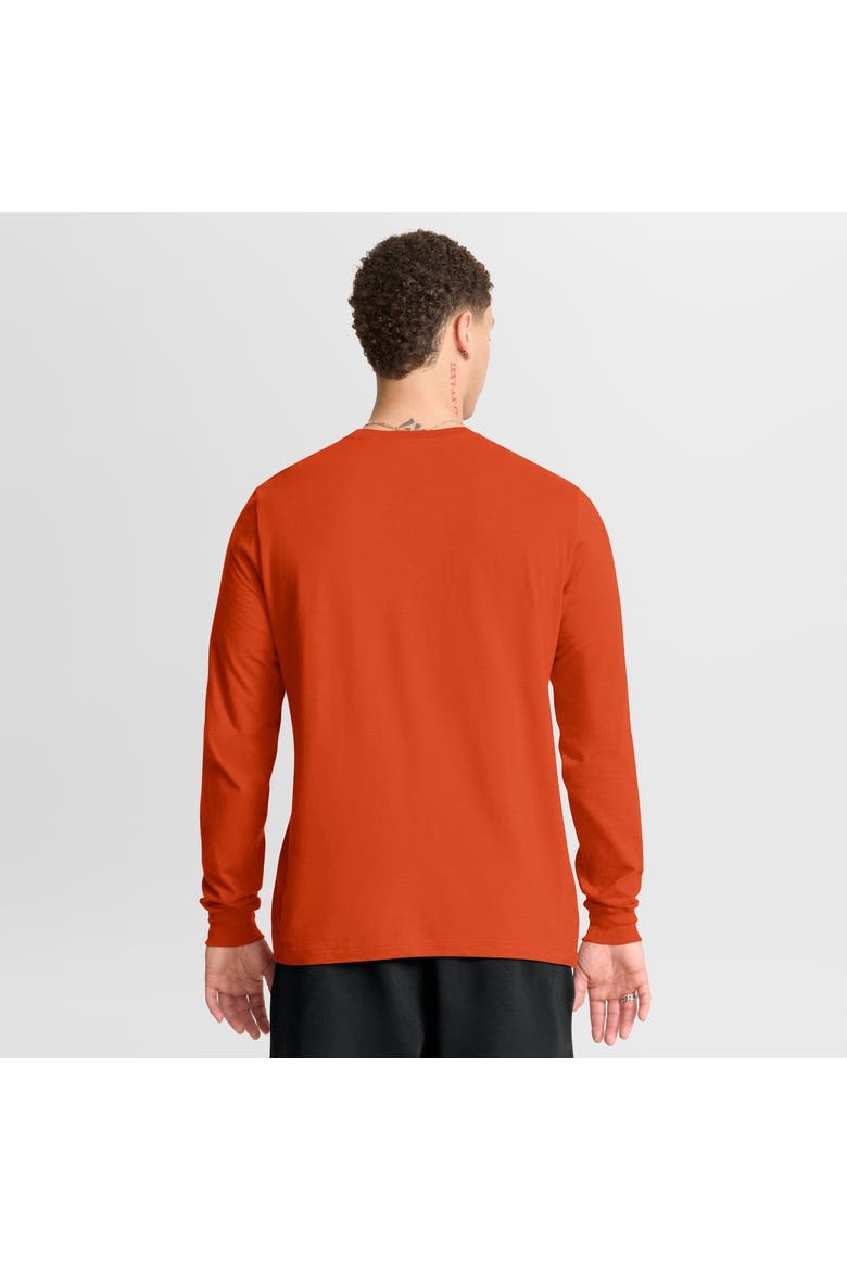 Men's Nike Orange Cincinnati Bengals Always Prepared Essential Cotton Long Sleeve T-Shirt, Alternate, color, Orange