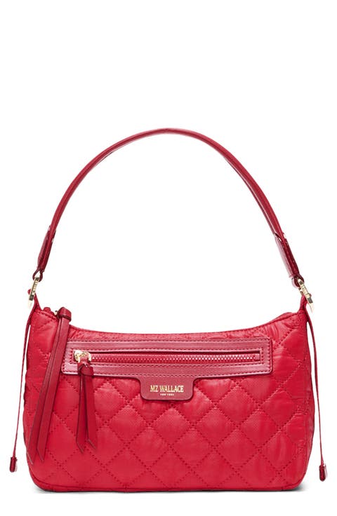 Small Park Quilted Nylon Shoulder Bag