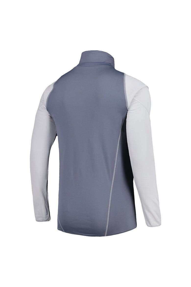 Men's adidas Gray Portland Timbers Warm Raglan COLD.RDY Top, Alternate, color, Gray