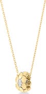 Roberto Coin Cobra Diamond Rondelle Necklace
