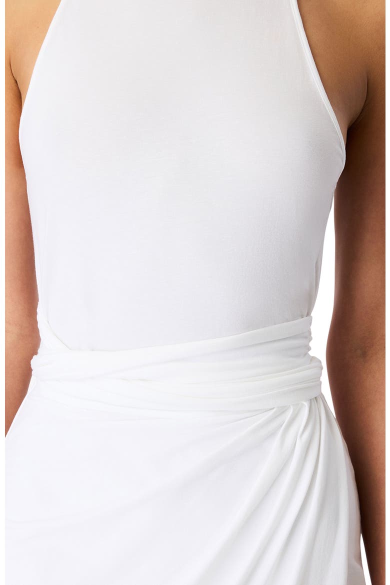 Sarong Tie Dress, Alternate, color, White