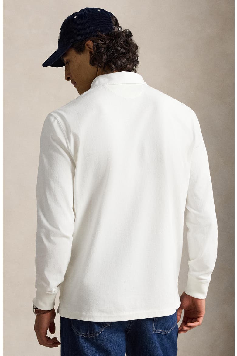 The Iconic Rugby Shirt, Alternate, color, CREAM