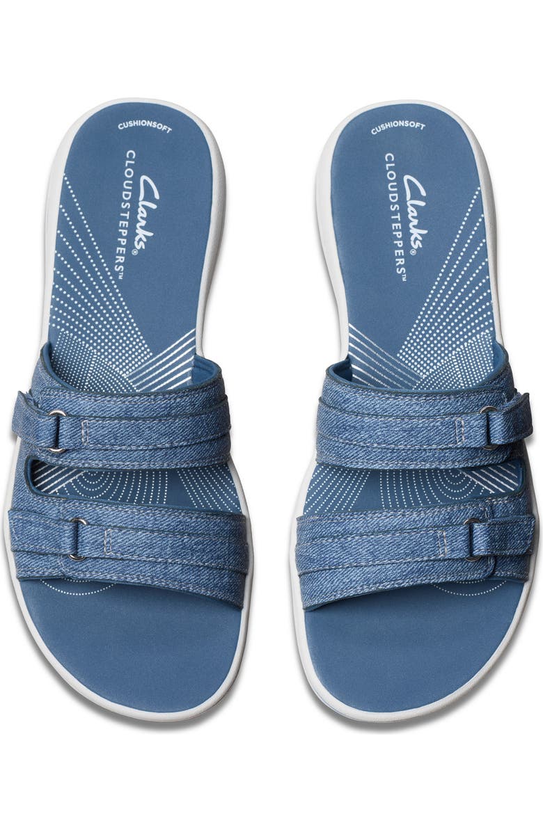 Clarks<sup>®</sup> Breeze Piper Slide Sandal, Alternate, color,