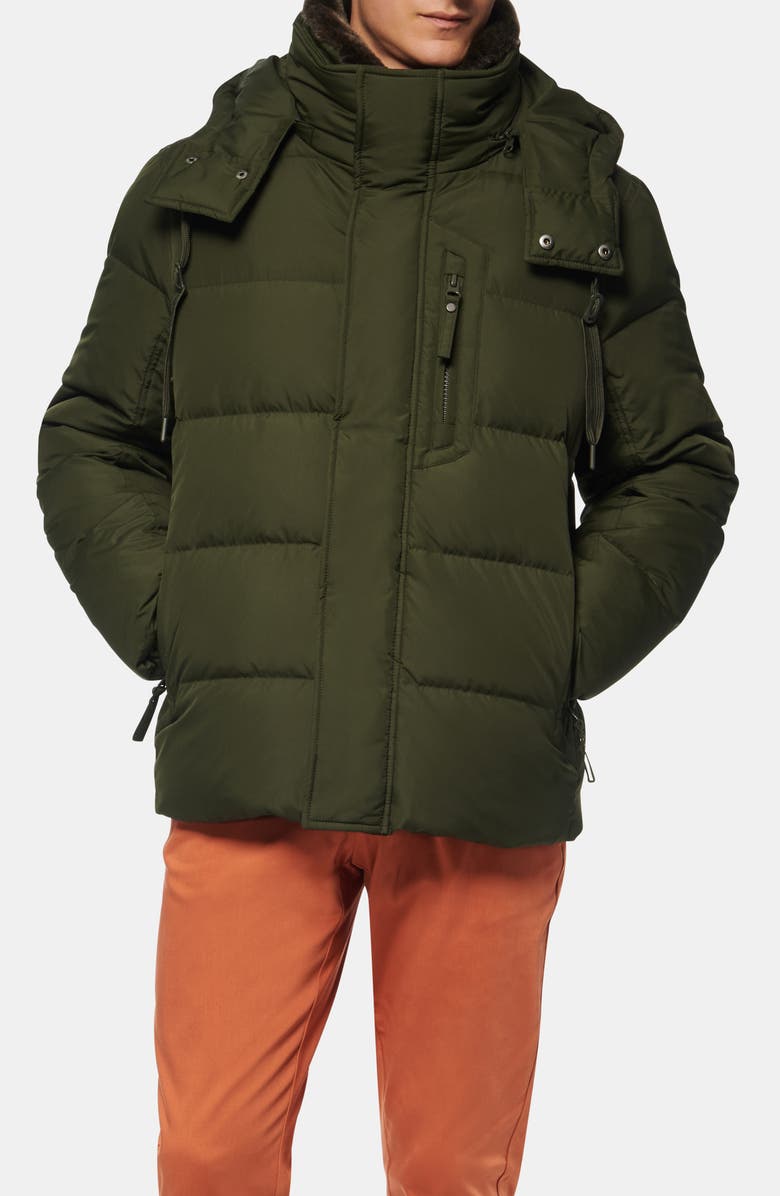 Marc New York Baltic Faux Fur Trim Down & Feather Fill Parka, Alternate, color, 