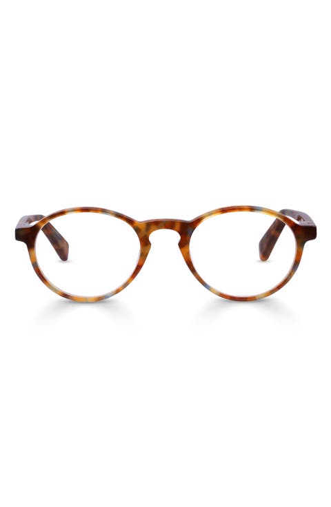 Board Stiff 49mm Round Reading Glasses (Wide)