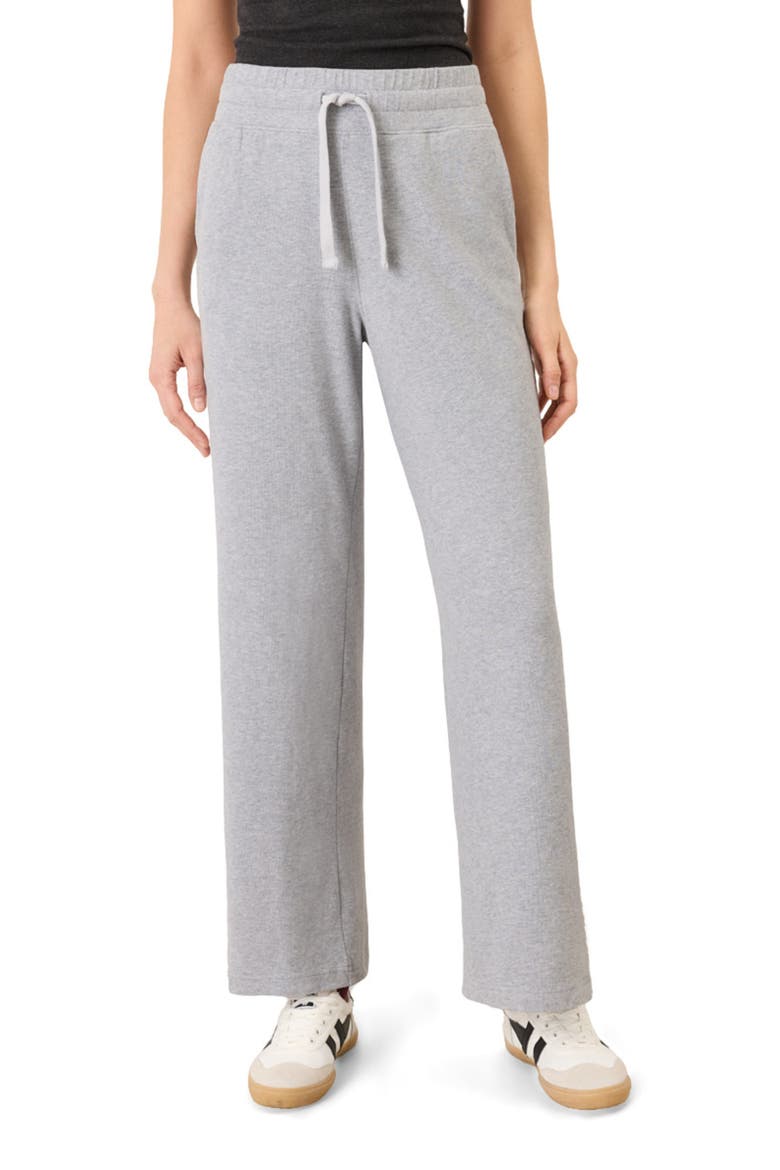 CloudKnit Wide Leg Pant, Alternate, color, Heather Grey