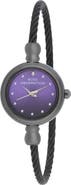BCBG Sienna Cable Bangle Watch