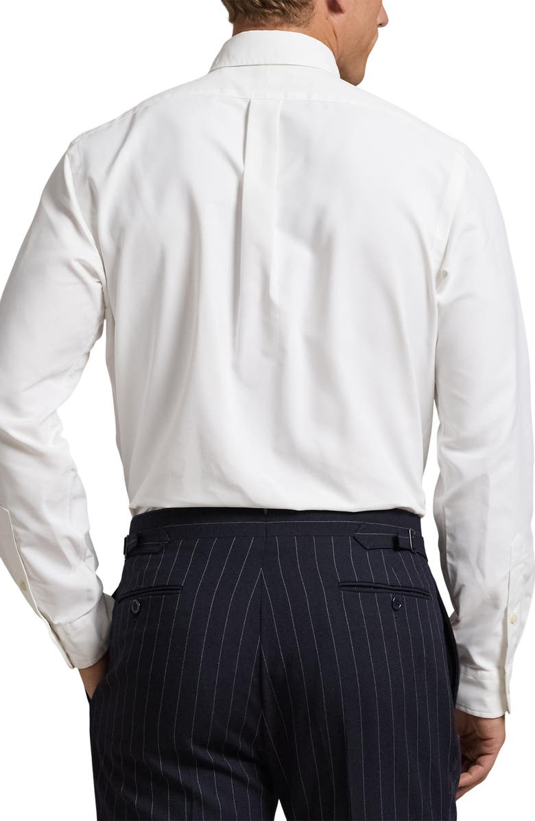 Polo Ralph Lauren Classic Fit Performance Oxford Button-Down Shirt, Alternate, color, White