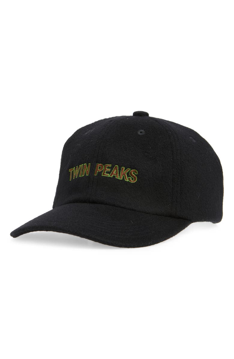 Undercover 'Twin Peaks' Embroidered Wool Baseball Cap | Nordstrom