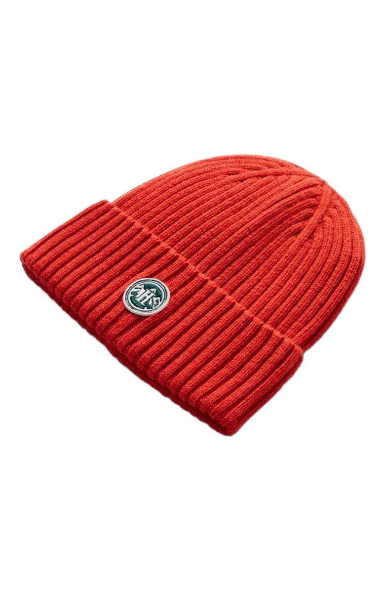 Hemlock Peak Cashmere Beanie, Alternate, color, Flame